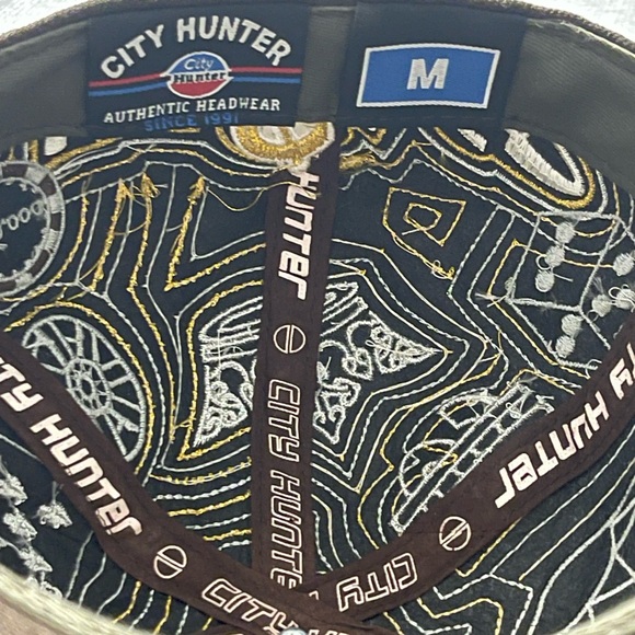 Detailed Brown City Hunter Hustler Cap - Size Medium HU$TLER - Picture 7 of 17